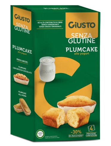 Giusto senza glutine plumcake con gocce di cioccolato 160 g