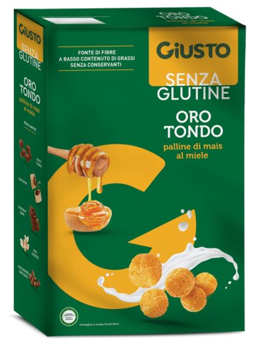 Giusto senza glutine oro tondo miele 250 g