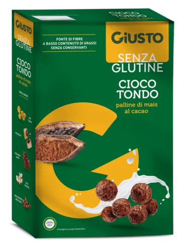 Giusto senza glutine cioco tondo mais 250 g Giusto senza glutine cioco tondo mais 250 g