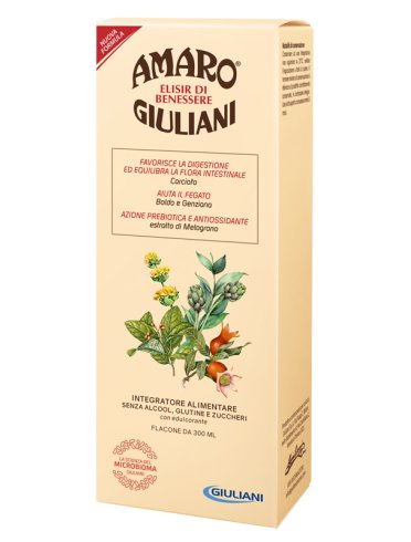 Amaro giuliano integratore digestivo 300 ml