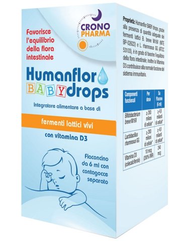 Humanflor baby drops 1 flaconcino 6 ml