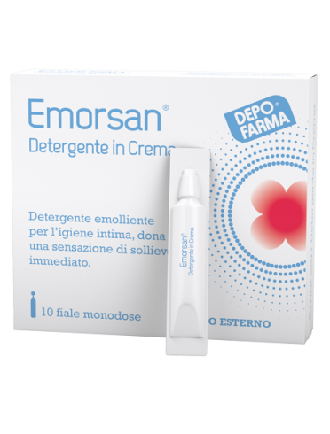 Emorsan crema detergente intima 10 fiale