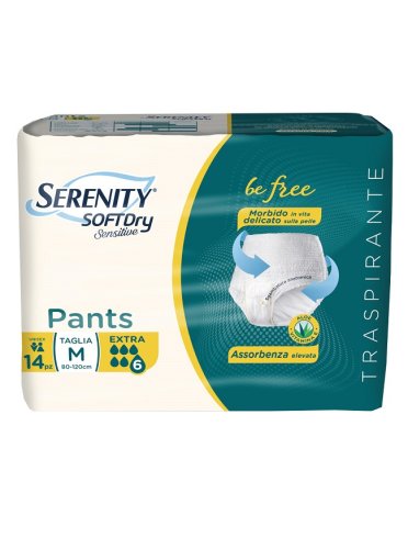 Serenity pants sd sensitive extra m 14 pezzi