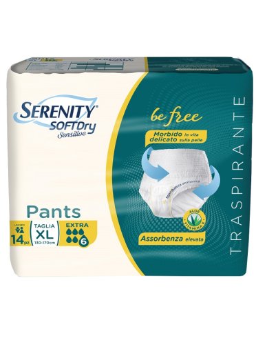 Serenity pants sd sensitive extra xl 14 pezzi