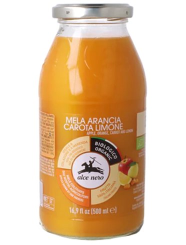 Succo 100% mela arancia carota limone 500 ml