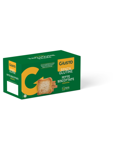 Giusto senza glutine fette biscottate 150 g