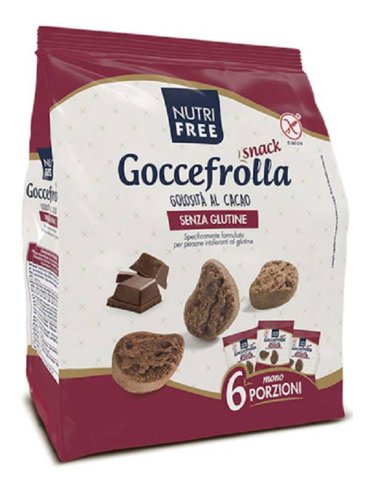 Nutrifree gocciolotti cioccolato snack 40 g x 6