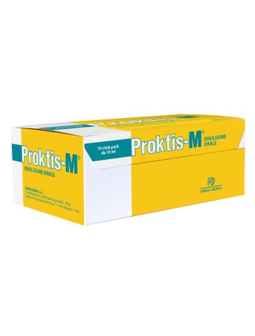 Proktis-m emulsione orale 10 stick da 10 ml