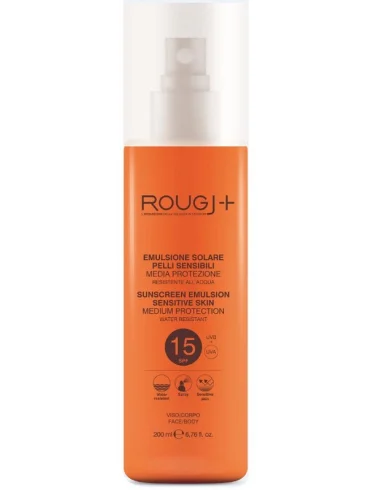 Rougj solare spf15 pelli sensibili 200 ml Rougj solare spf15 pelli sensibili 200 ml