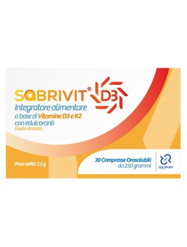 Sabrivit d3 30 compresse