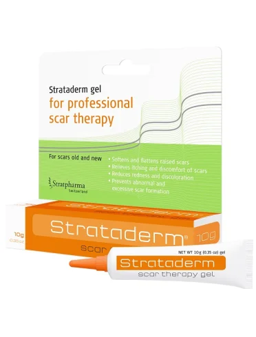 Gel al silicone per il trattamento delle cicatrici strataderm 10g Gel al silicone per il trattamento delle cicatrici strataderm 10g