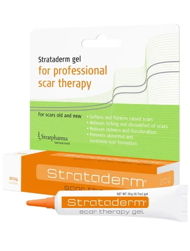 Gel al silicone per il trattamento delle cicatrici strataderm 20g Gel al silicone per il trattamento delle cicatrici strataderm 20g