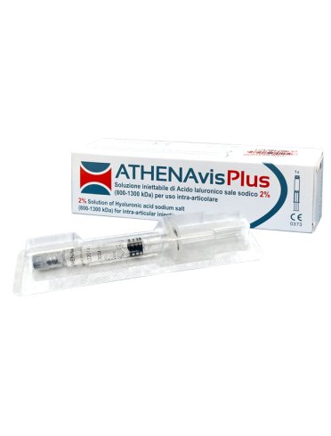 Siringa intra-articolare athenavis plus acido ialuronico 2%40 mg/2 ml 3 pezzi Siringa intra-articolare athenavis plus acido ialuronico 2%40 mg/2 ml 3 pezzi