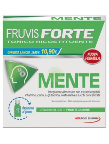 Fruvis forte mente 10 flaconcini da 10 ml