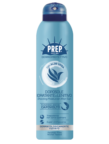 Prep dermoprotettivo doposole idratante e lenitivo con aloevera 150 ml