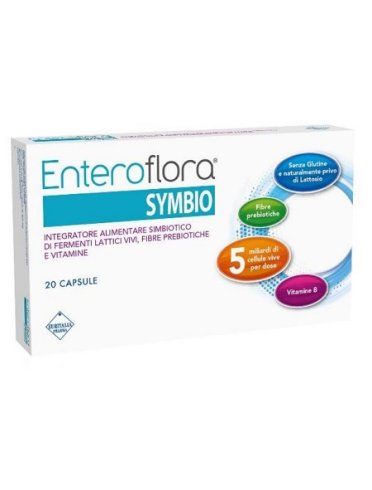 Enteroflora symbio integratore fermenti lattici 20 capsule