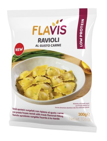 Flavis ravioli gusto carne surgelati 300 g
