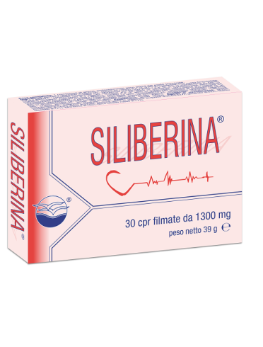 Siliberina 30 compresse filmate 1300 mg Siliberina 30 compresse filmate 1300 mg