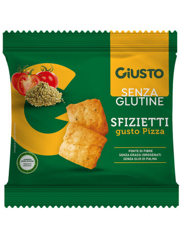 Giusto senza glutine sfizietti pizza 40 g