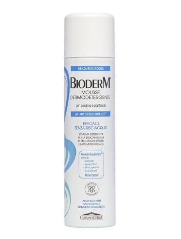 Bioderm mousse dermodetergente 400 ml