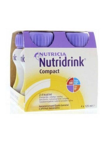 Nutridrink compact banana 4x125 ml