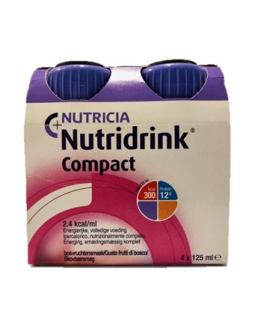 Nutridrink compact frutti bosco 4x125 ml