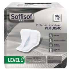 PANNOLONE PER INCONTINENZA SAGOMATO SOFFISOF MEN LEVEL 1 12PEZZI