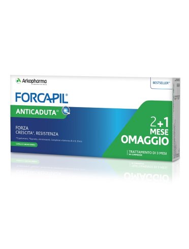 Forcapil pack anticaduta 3 pezzi da 30 compresse