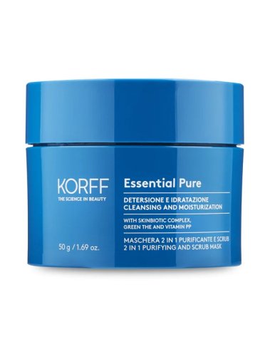 Korff essen maschera purificante scrub 50 ml