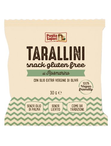 Puglia sapori tarallini rosmarino olio extravergine di oliva30 g