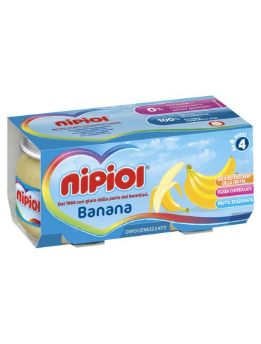 Nipiol omogeneizzato banana 2 x 80 g