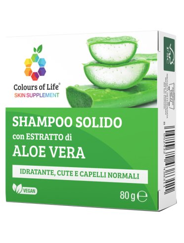 Aloe shampoo solido 80 g colours of life