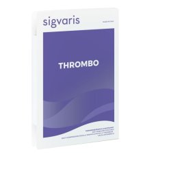 SIGVARIS THROMBO MONOCOLLANT LUNGO PUNTA APERTA BIANCO S