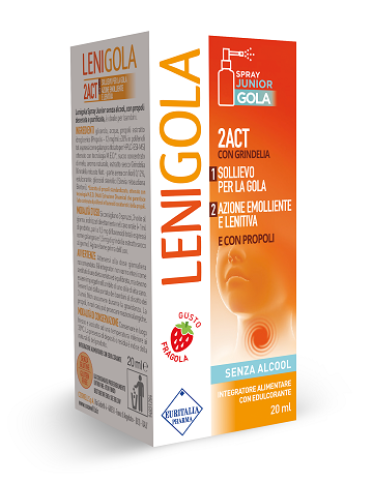 Lenigola spray gola junior integratore 20 ml