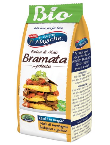 Ipafood le farine magiche farina di mais gialla bramata perpolenta 400 g