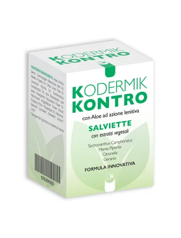 Kodermik kontro salvietta lenitiva 10 bustine da 4 ml Kodermik kontro salvietta lenitiva 10 bustine da 4 ml