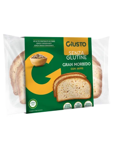 Giusto senza glutine gran morbido semi 300 g Giusto senza glutine gran morbido semi 300 g
