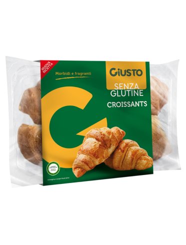 Giusto senza glutine croissant 4 pezzi da 80 g