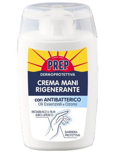 Prep crema mani rigenerante con antibatterico 100 ml