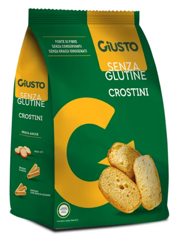 Giusto senza glutine crostini 200 g Giusto senza glutine crostini 200 g