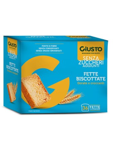 Giusto senza zucchero fette biscottate 300 g