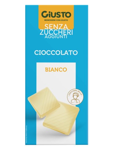 Giusto s/zucch cioc bianco 85g Giusto s/zucch cioc bianco 85g