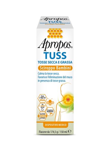 Apropos tuss sciroppo bambini 150 ml