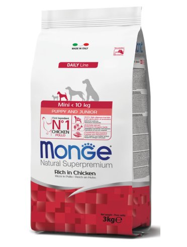 Monge dog puppy mini 3 kg.