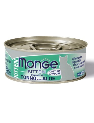 Monge cat tonno/aloe kitten 80