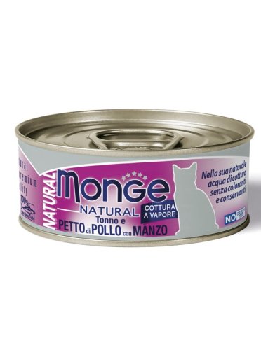 Monge nat pollo/manzo 80gr