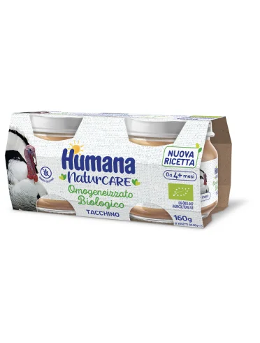 Humana omog tacchino bio 2x80g Humana omog tacchino bio 2x80g