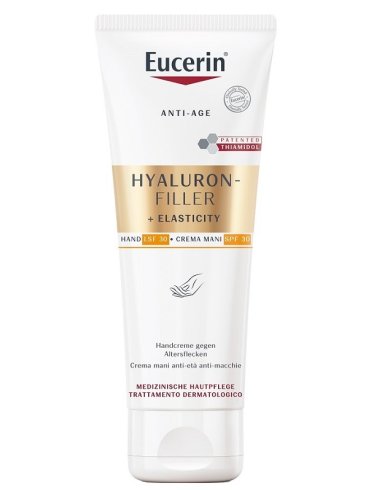 Eucerin hyaluron filler + elasticity crema mani anti macchie75 ml