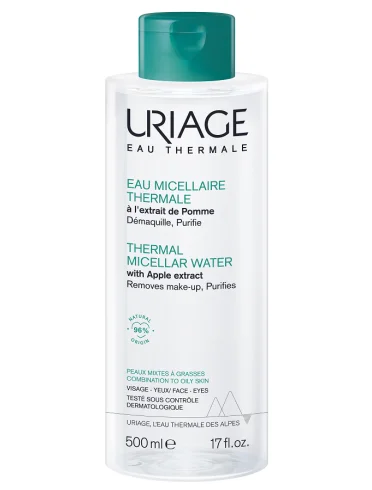 Uriage eau micellaire thermale pelli miste grasse flacone 500 ml Uriage eau micellaire thermale pelli miste grasse flacone 500 ml