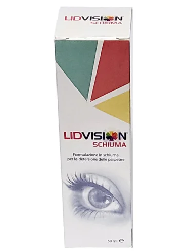 Lidvision schiuma detergente palpebre 50 ml